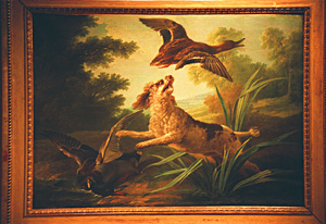 Painting in the Gien Museum of Hunting