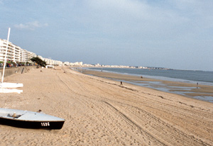 The Beach at La Baule France