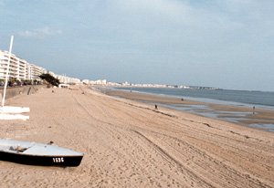 The Beach at La Baule France