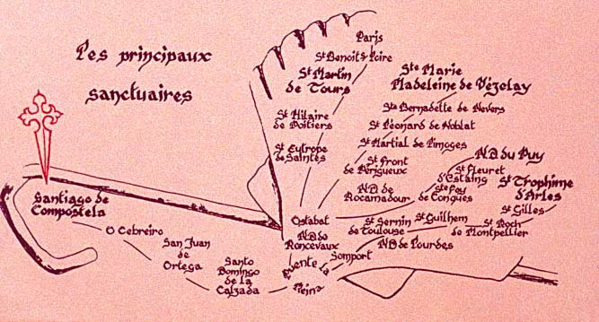 Routes shown on Creanciales