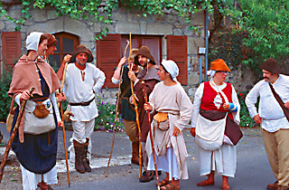 Pilgrim in Period Clothes