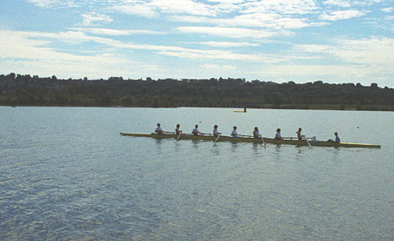 Aviron in the basin at Vaires