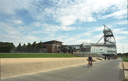 Restaurant at Vaires basin