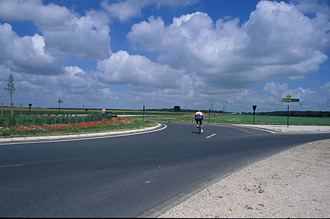 Cyclists at Circle