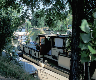 Houseboat on Marne River